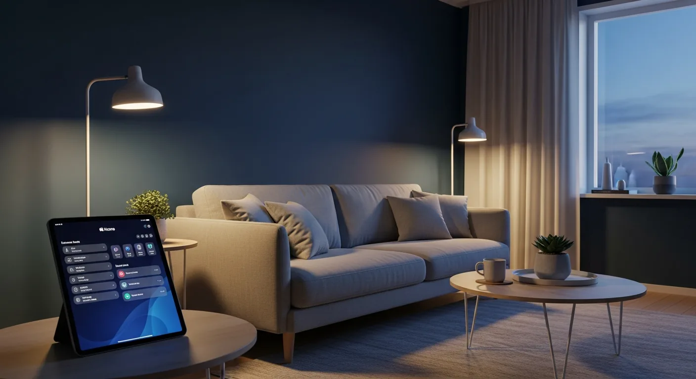 Apple Home App auf dem iPad in einem Smart Home